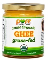 
Grassfed Organic Ghee 7.8 Oz - Pure Indian Foods(R) Brand
